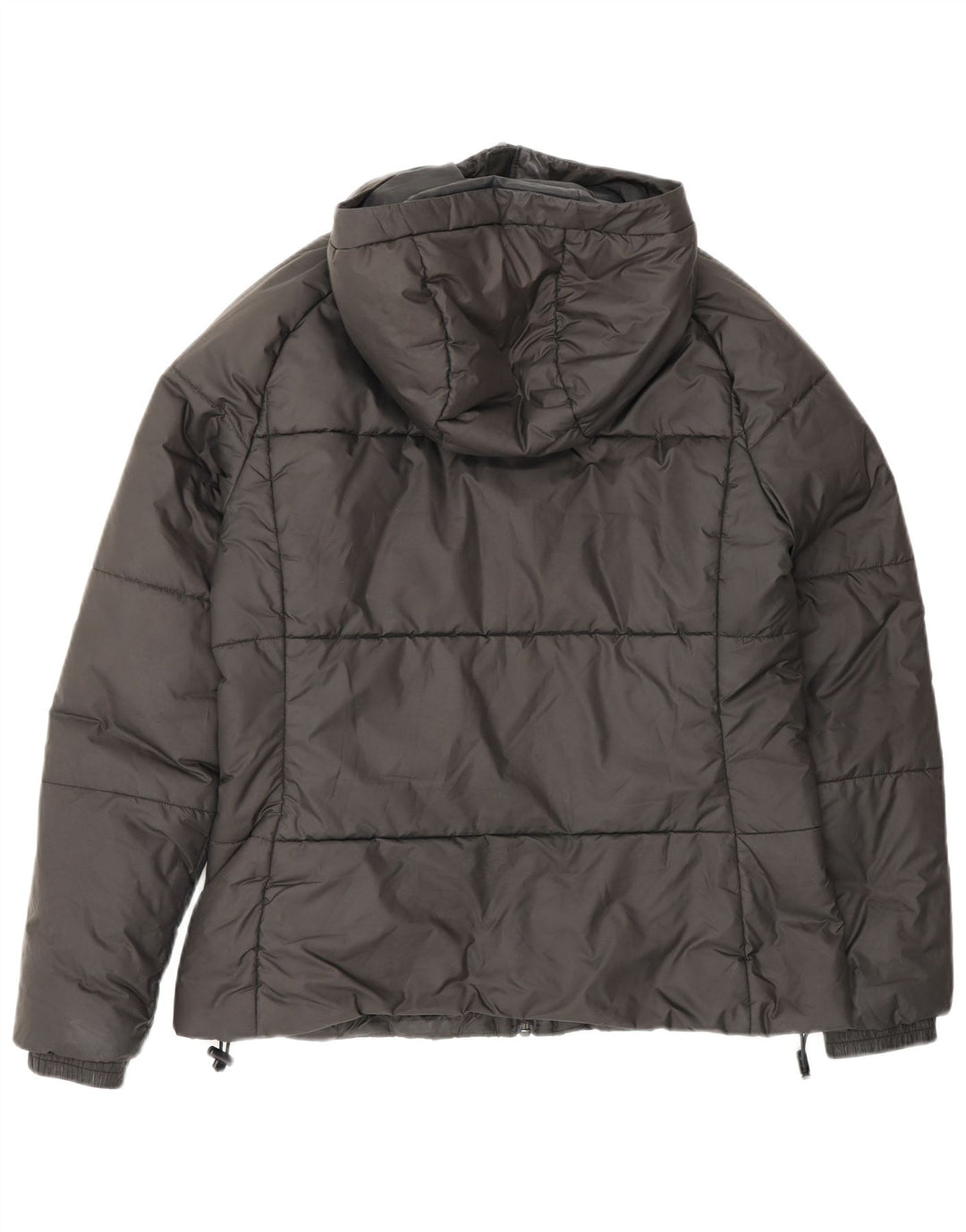 Jachetă căptușită cu glugă Adidas pentru femei UK 12/14 Medium Black