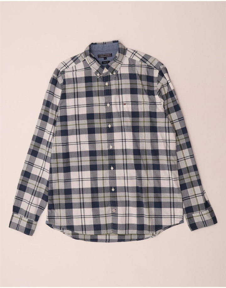 Cămașă pentru bărbați Tommy Hilfiger, cu tăiere regulată, XL, albastru bleumarin