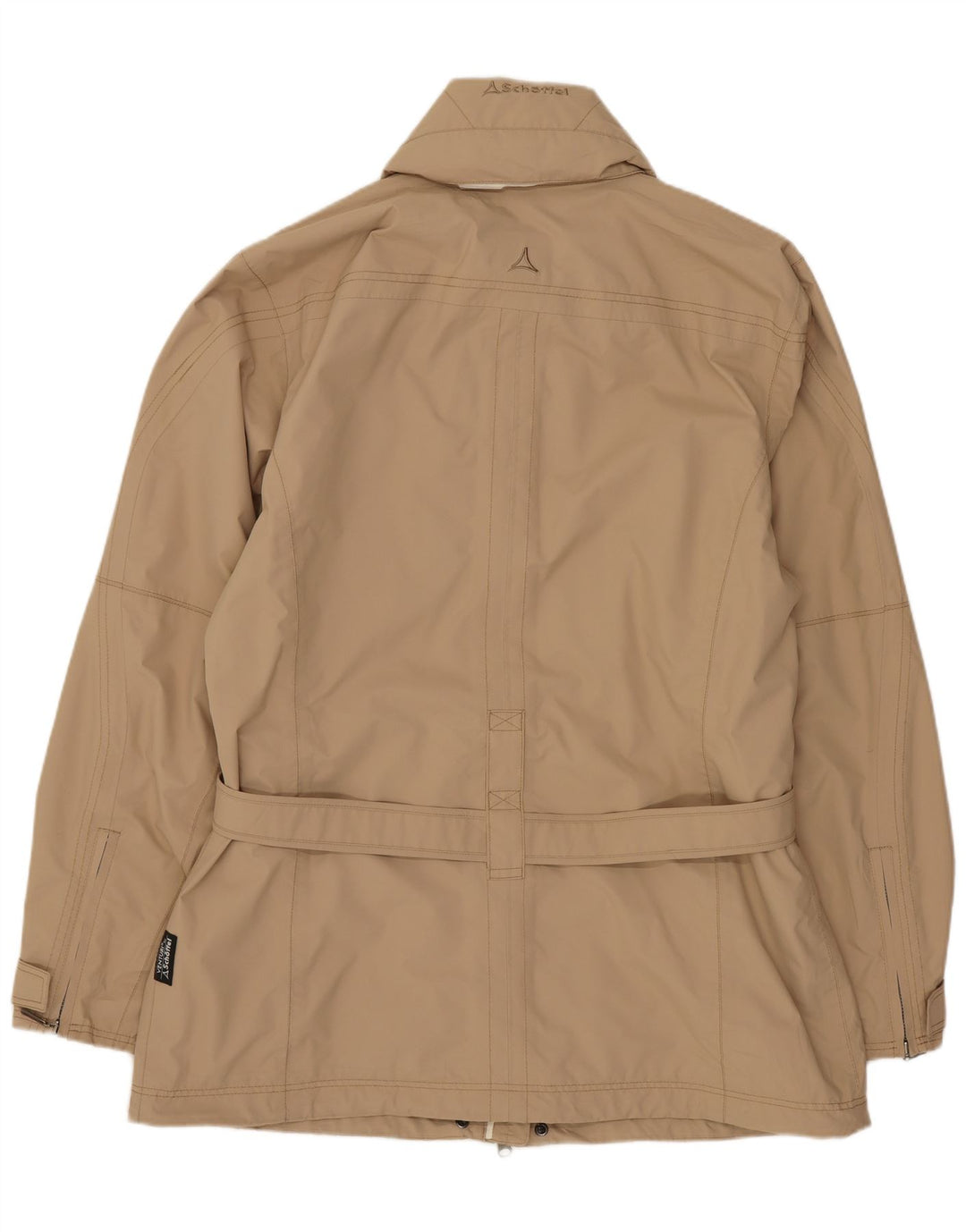 Jachetă de ploaie cu glugă pentru femei Schoffel UK 16, mare, bej