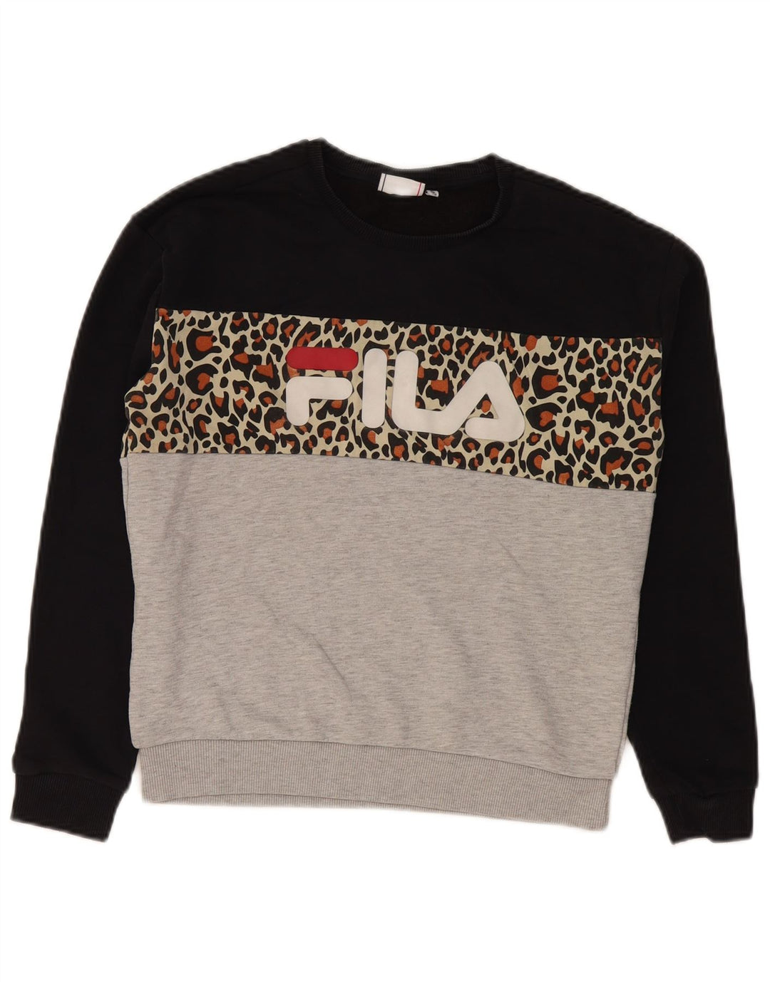Pulover cu grafic pentru femei Fila UK 10 Small Multicolor