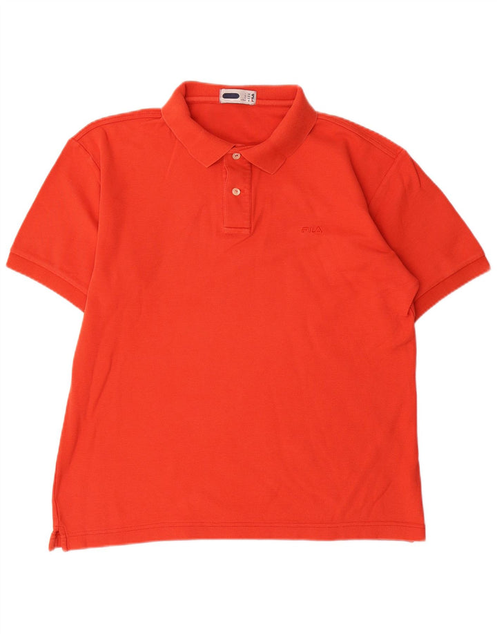 Tricou polo Fila pentru bărbați IT 50 portocaliu mediu