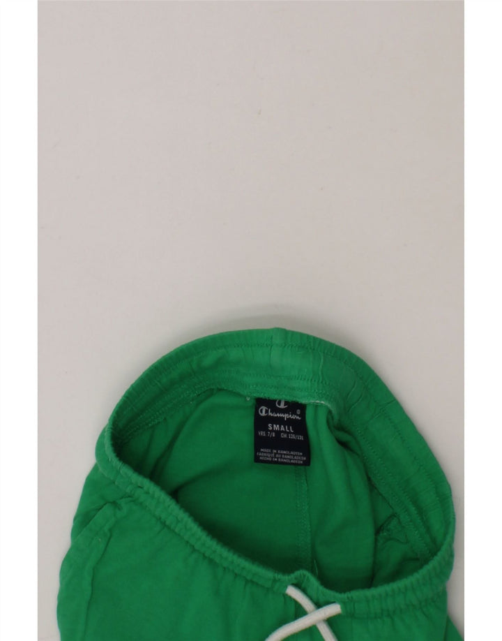 CHAMPION Boys Sport Shorts 7-8 Years Small  Green Vintage Champion and Second-Hand Champion from Messina Hembry 