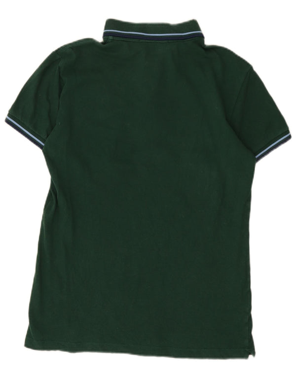 FRED PERRY Tricou polo pentru bărbați, ușor și elastic, din bumbac verde mic