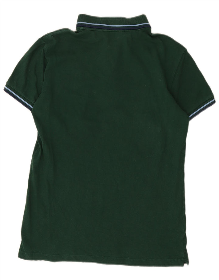 FRED PERRY Tricou polo pentru bărbați, ușor și elastic, din bumbac verde mic
