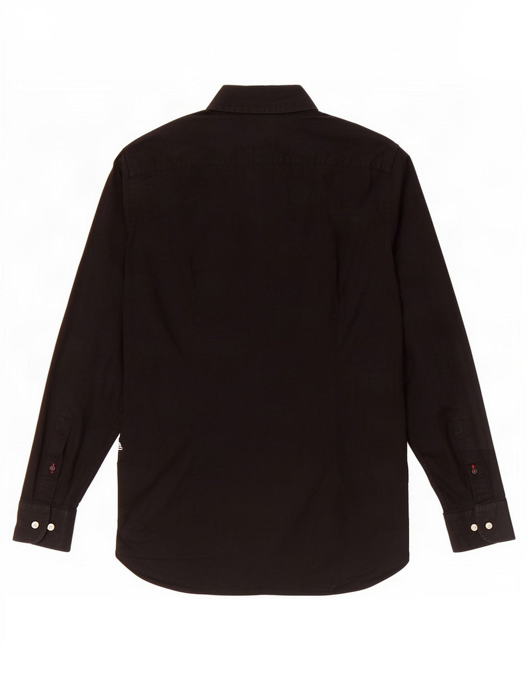 Cămașă stretch pentru bărbați Tommy Hilfiger, bumbac mediu negru