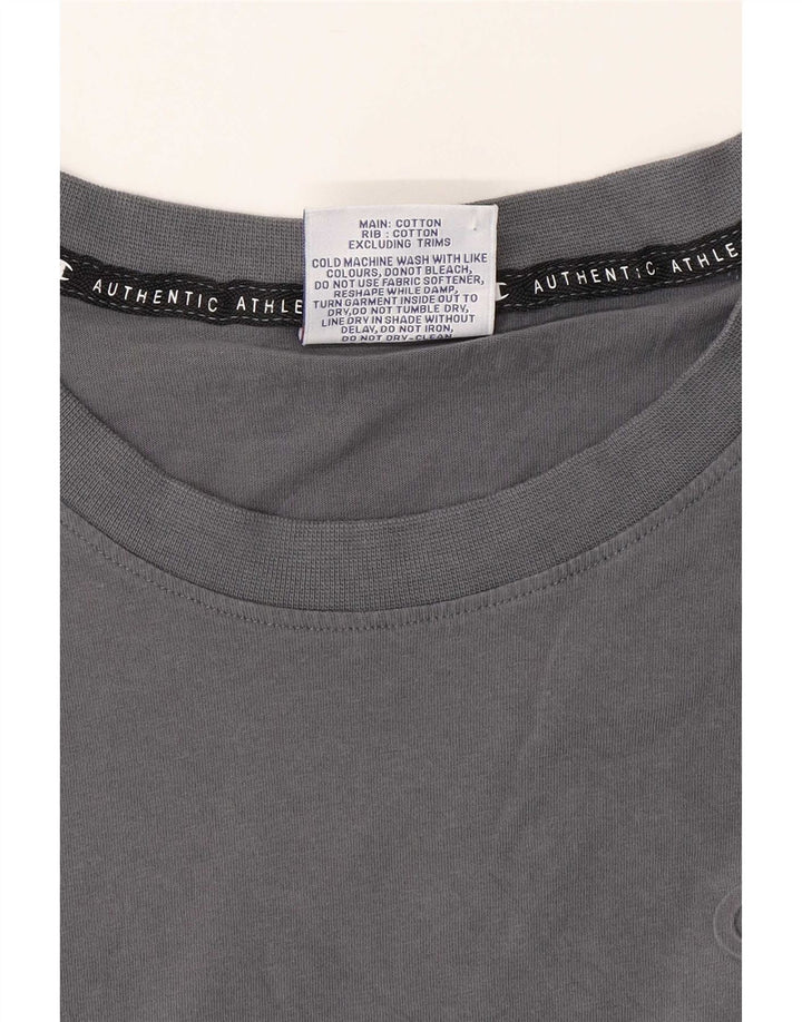 Tricou obișnuit pentru bărbați Champion Top mare din bumbac gri