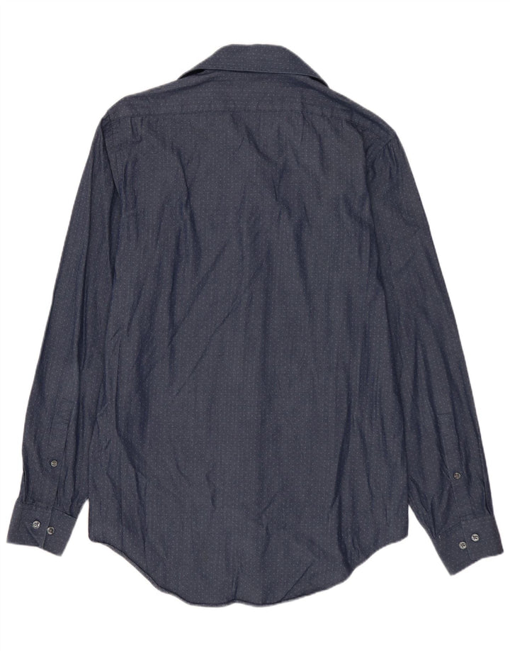 Cămașă pentru bărbați CALVIN KLEIN Slim Fit Medium Bleumarin cu pete
