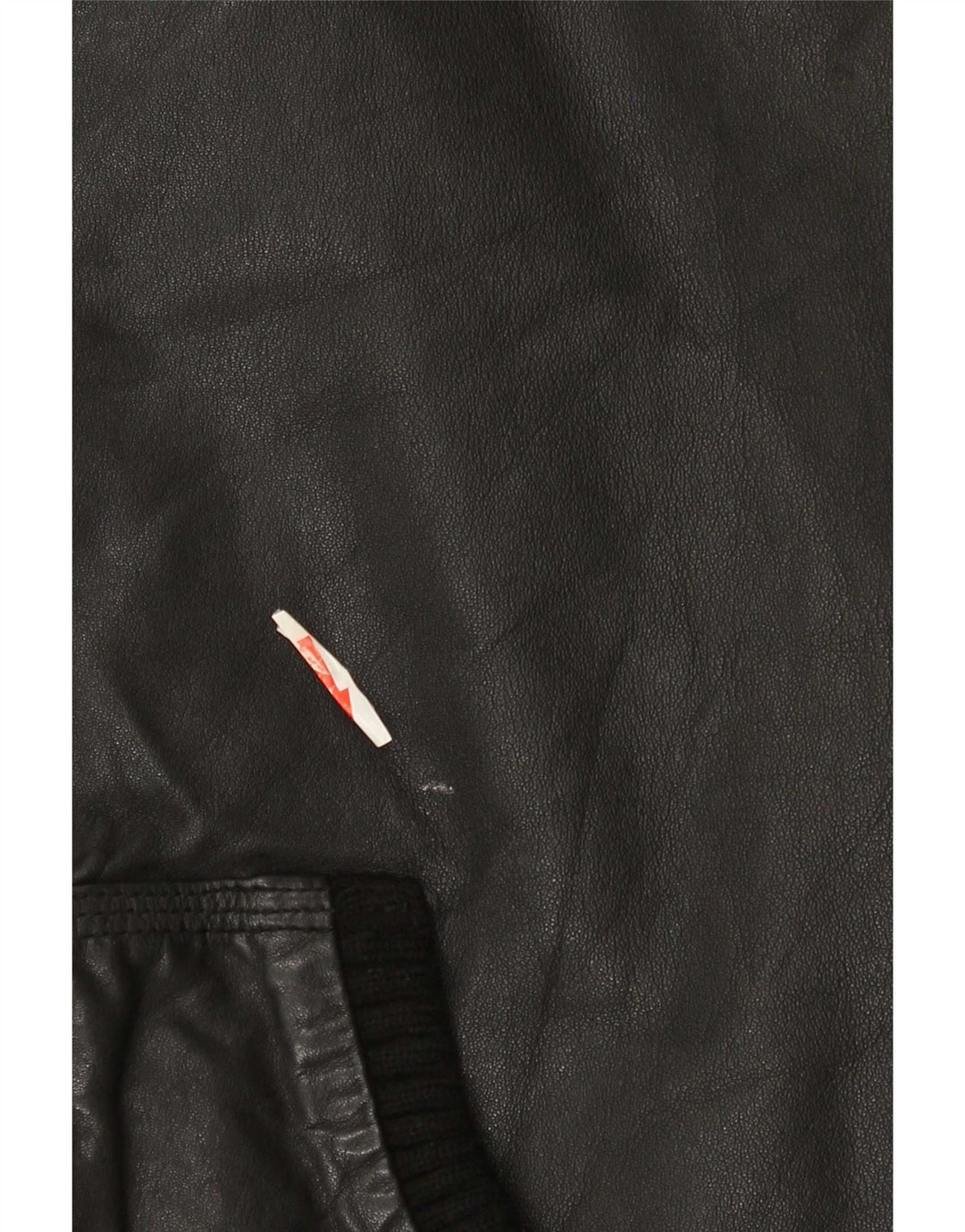 Jachetă militară din piele cu glugă Superdry pentru bărbați UK 38 Medium Black