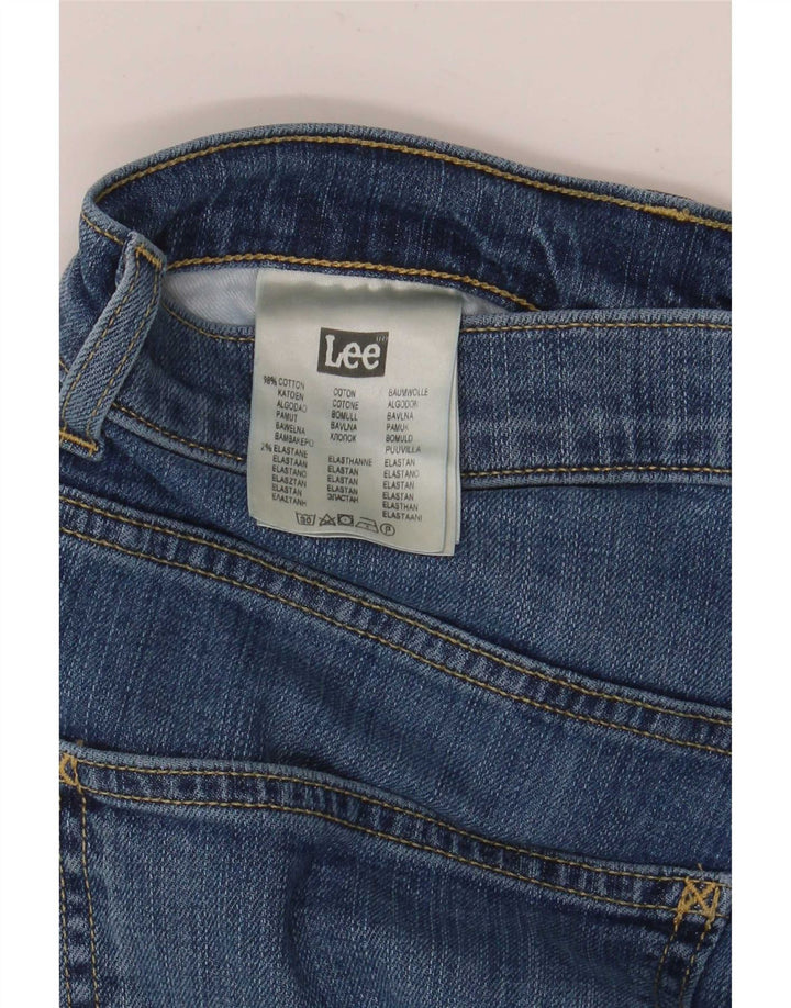 Blugi Lee Brooklyn drepte pentru femei W33 L34 bumbac albastru