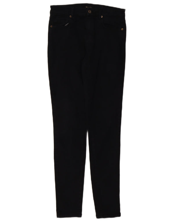 Massimo Dutti Blugi skinny pentru femei EU 38 Small W28 L29 Bumbac negru