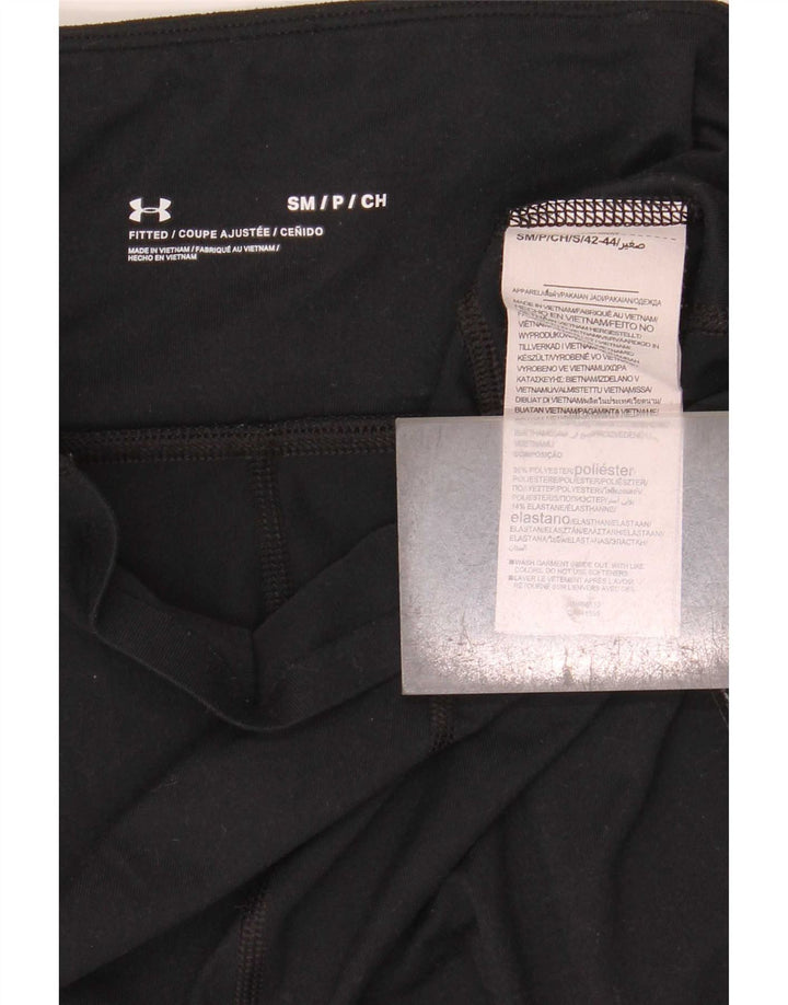 Leggings pentru femei Under Armour UK 10, negru, poliester color bloc
