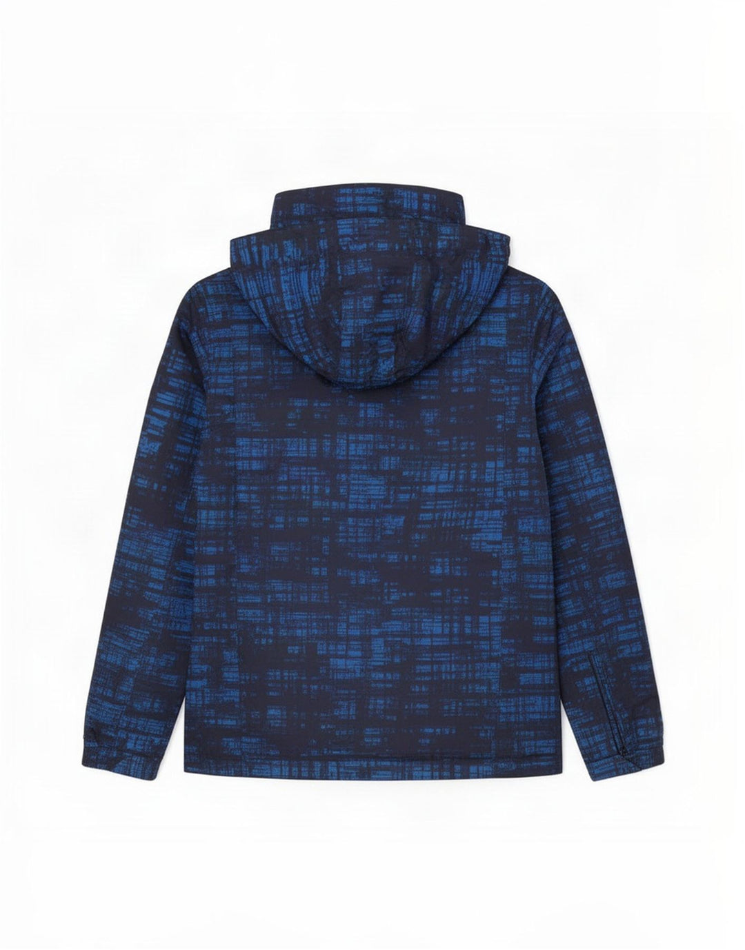Jachetă de schi cu glugă pentru bărbați Mountain Warehouse, cu model abstract, UK 36 Small Blue