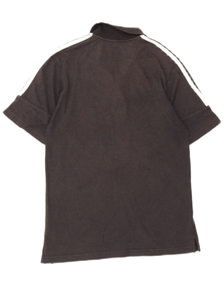 Tricou polo pentru bărbați Adidas, mare, gri, bumbac