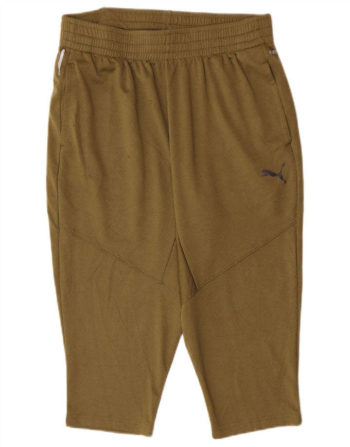 Bermude PUMA pentru bărbați, pantaloni scurți, mari, kaki, poliester