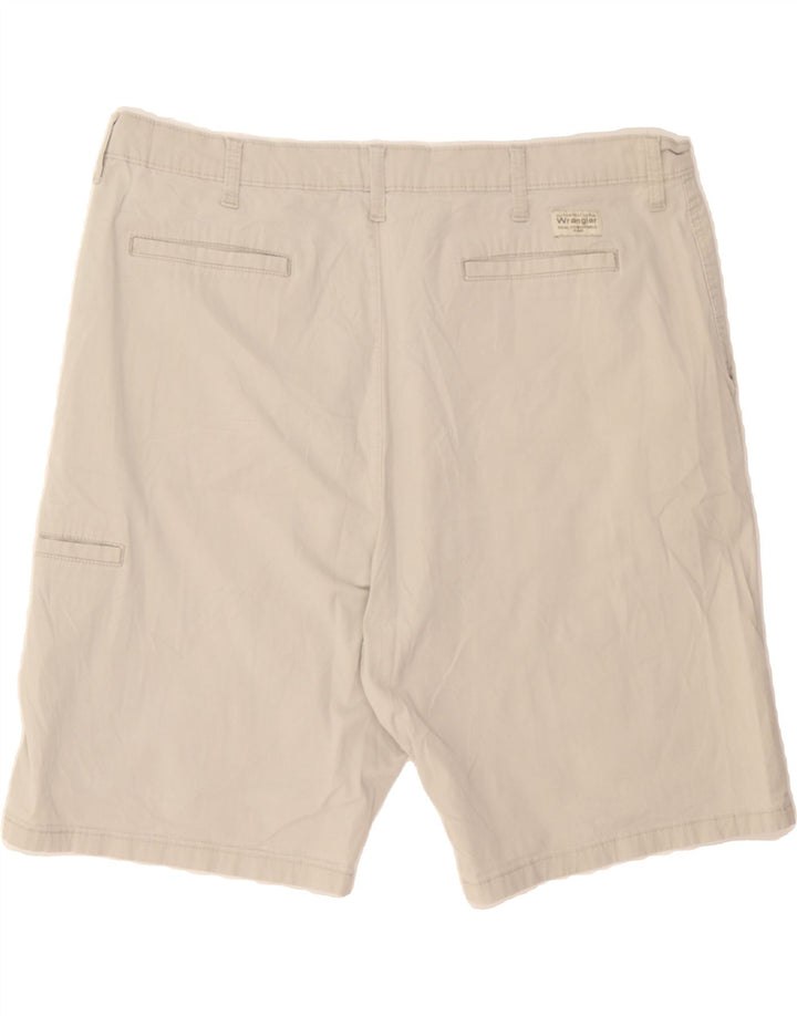 WRANGLER Mens Cargo Shorts W40 XL  Beige Cotton Vintage Wrangler and Second-Hand Wrangler from Messina Hembry 
