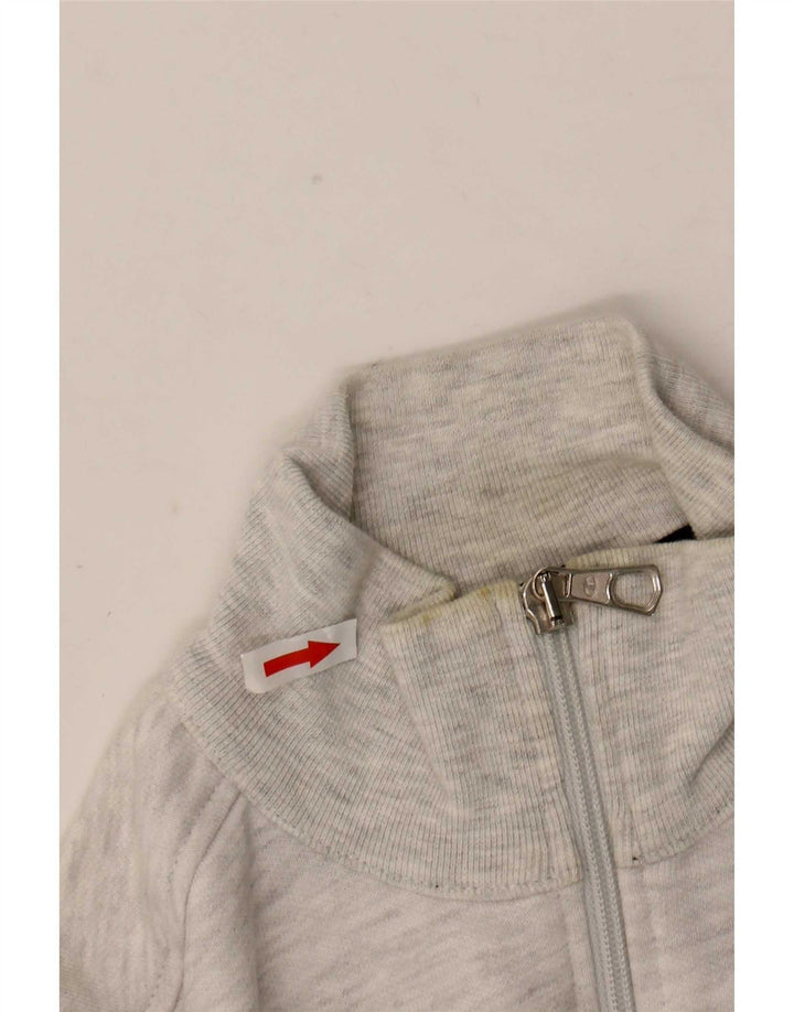 Jachetă de top pentru trening Champion Heritage Fit pentru femei UK 14 Medium Grey Flecked