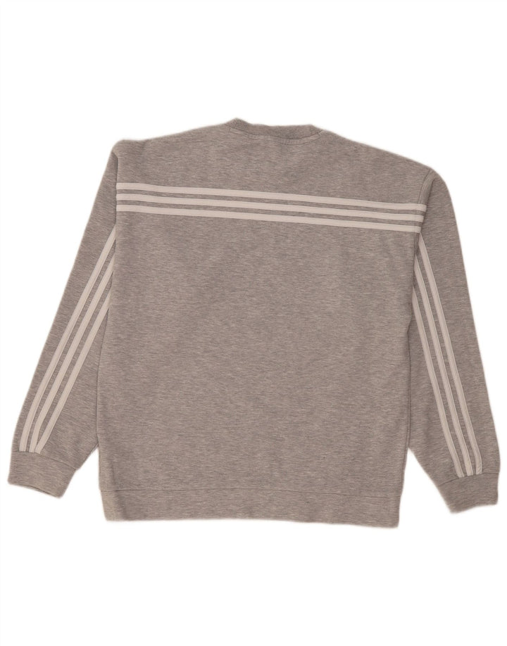 Hanorac pentru bărbați Adidas Jumper Medium Gri Pete Bumbac