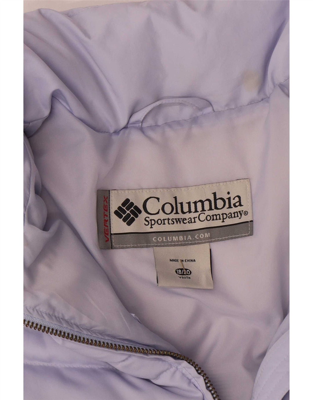 Jachetă căptușită Columbia pentru fete 15-16 ani violet poliester