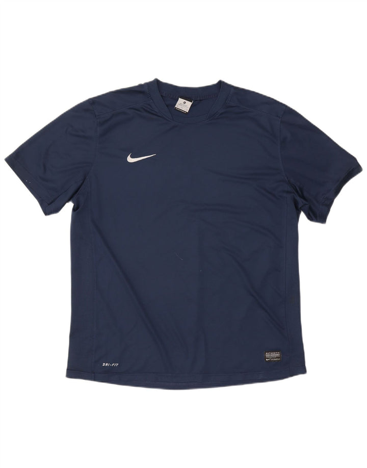 Tricou Nike Dri Fit pentru bărbați Top XL Bleumarin Poliester