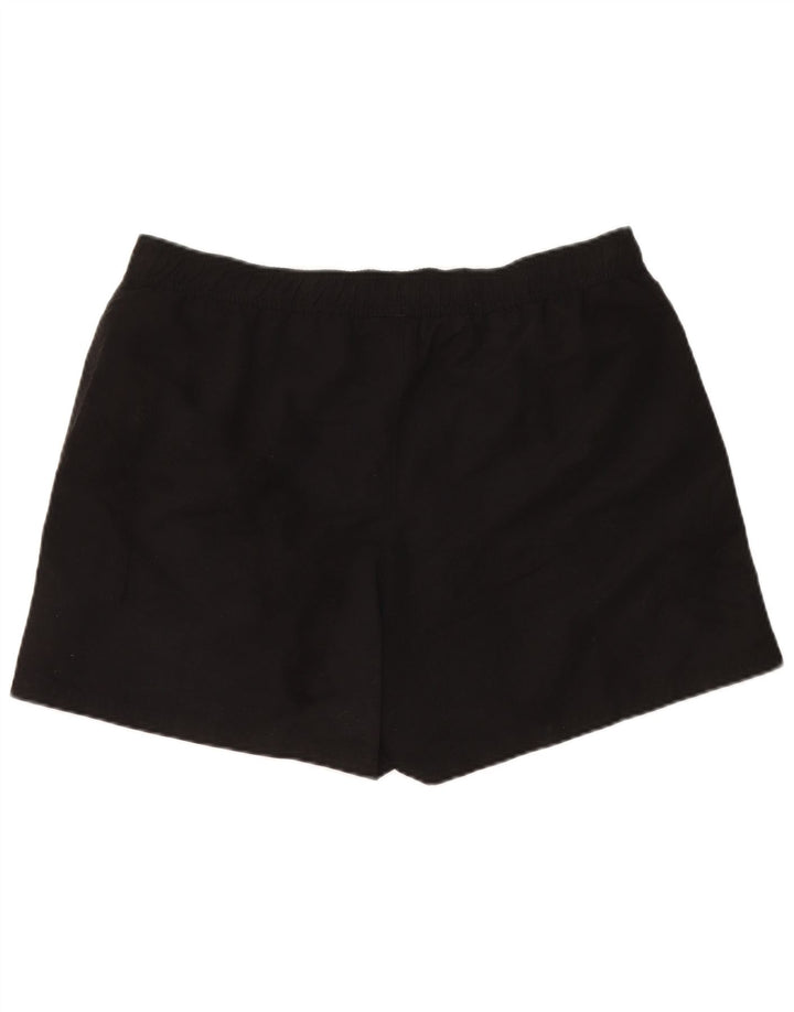 Pantaloni scurti sport Reebok pentru femei UK 16, mari, negru, poliester
