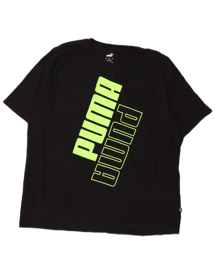 Tricou grafic Puma pentru bărbați Top 2XL negru