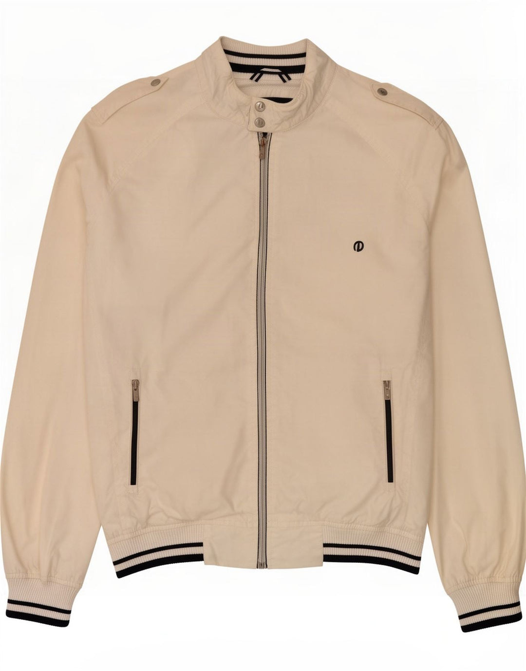 Jack & Jones Bomber Jacket pentru bărbați UK 40 Large White Poliester