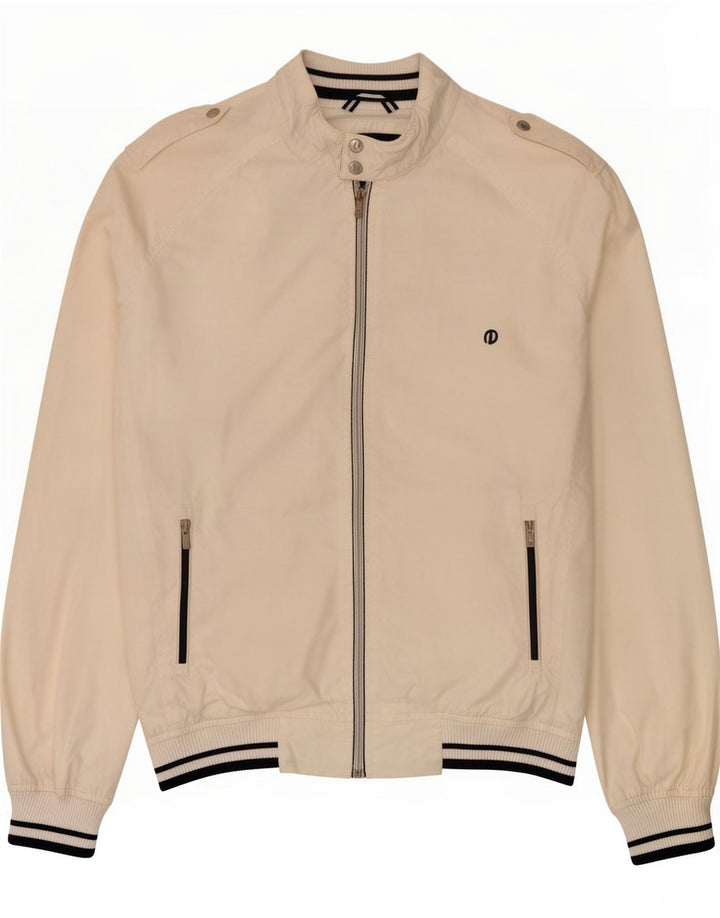 Jack & Jones Bomber Jacket pentru bărbați UK 40 Large White Poliester