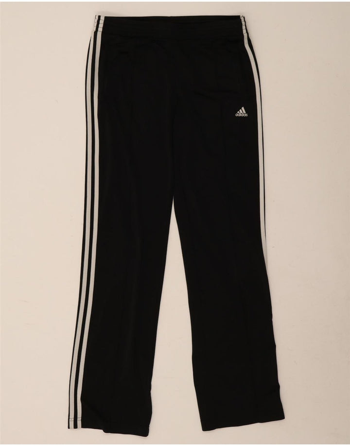 Pantaloni de trening Adidas pentru femei UK 12 Poliester mediu negru