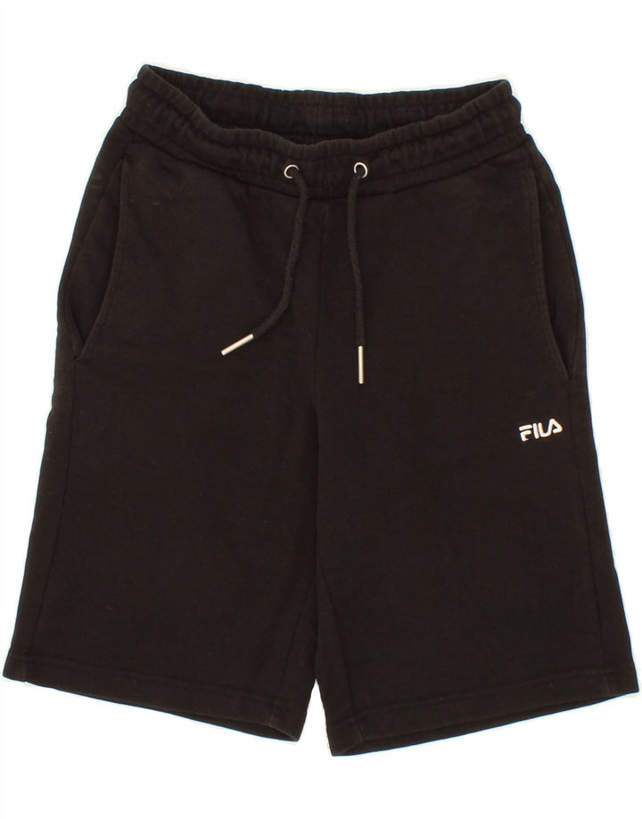 FILA Mens Sport Shorts XS Black Vintage Fila and Second-Hand Fila from Messina Hembry 