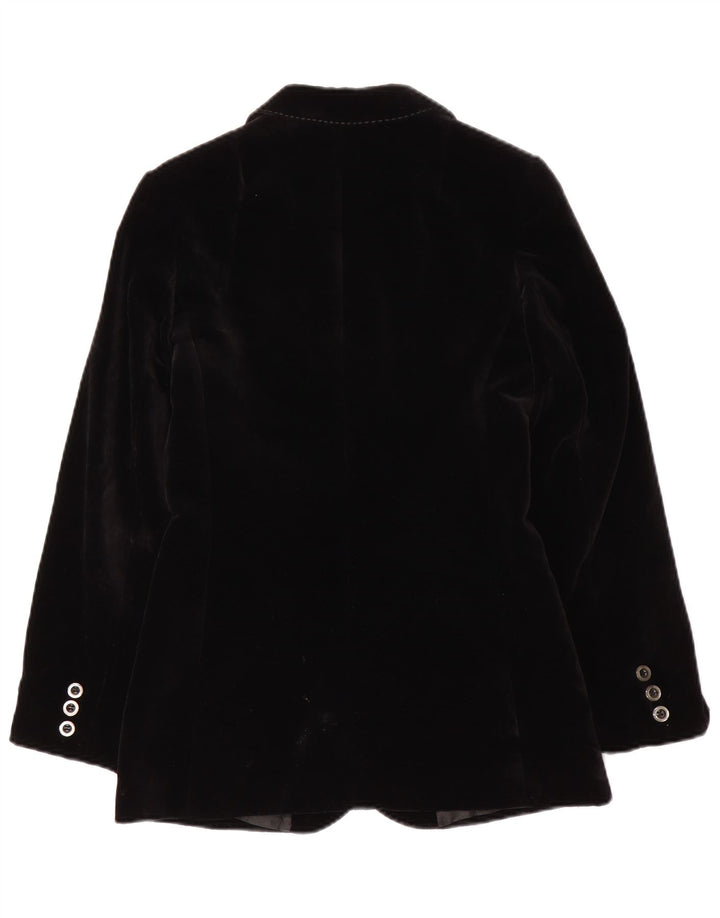 Jachetă Blazer pentru femei din catifea cu 3 nasturi Your Sixth Sense EU 36 Small Black