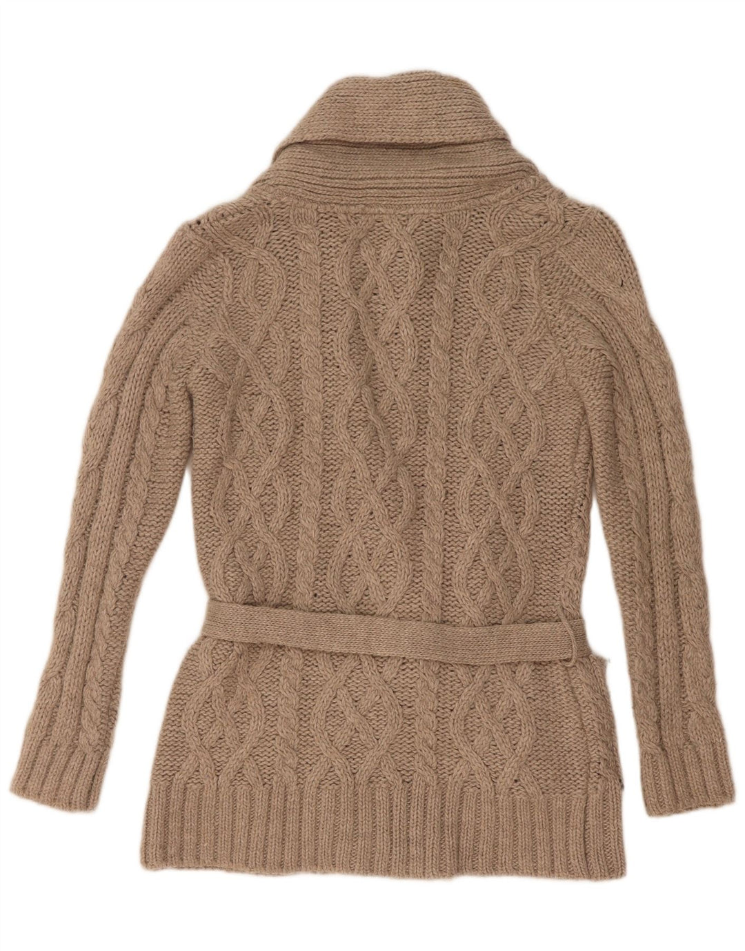 Pulover cardigan pentru femei Zara UK 10 mic gri acrilic