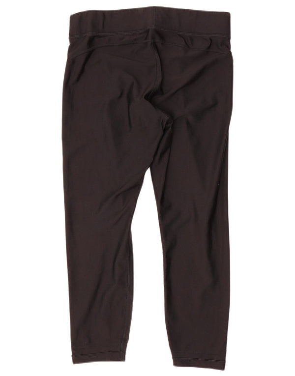 Leggings Under Armour pentru femei Heat Gear Crop UK 14 Large Black