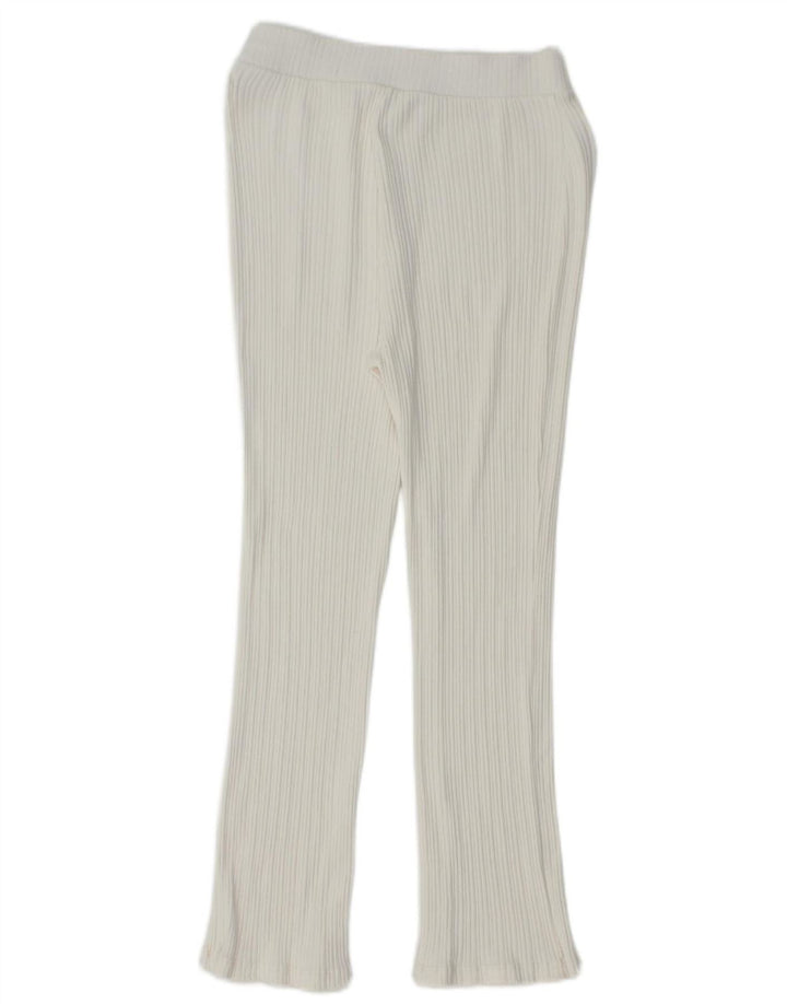 Leggings Trafaluc pentru femei Zara UK 8 Small White