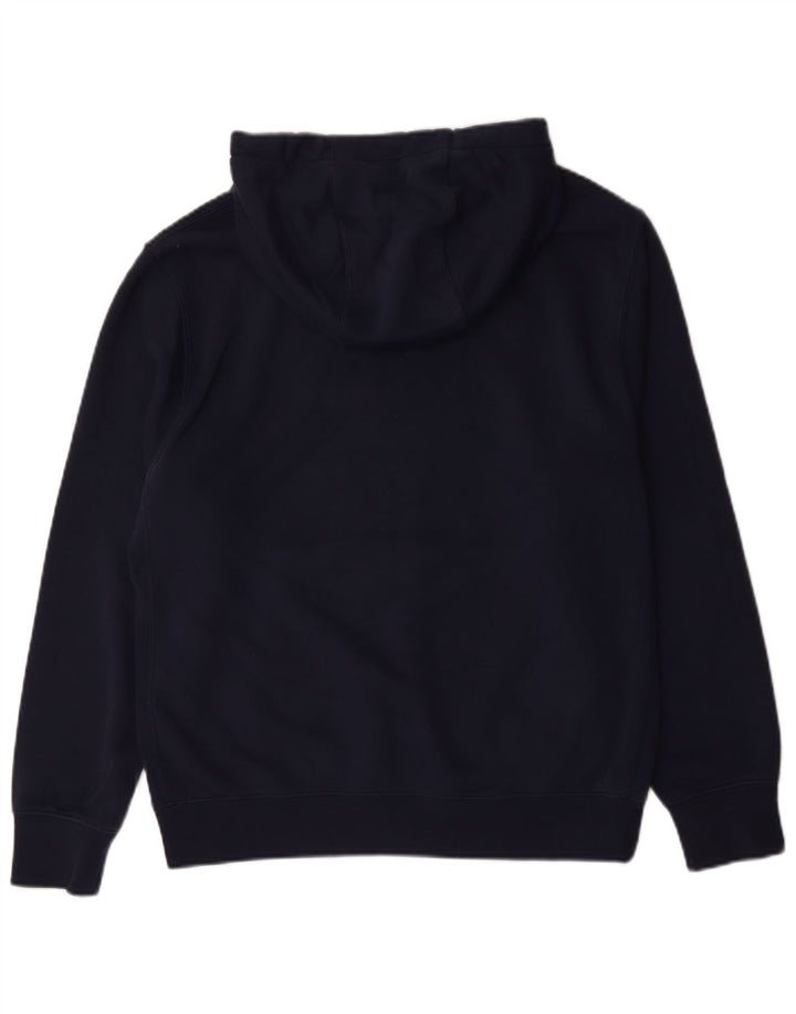Pulover Nike pentru bărbați, bumbac, albastru bleumarin mediu