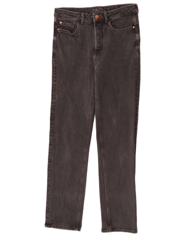 Blugi subțiri pentru femei Marks & Spencer UK 12 Medium W30 L28 Bumbac negru
