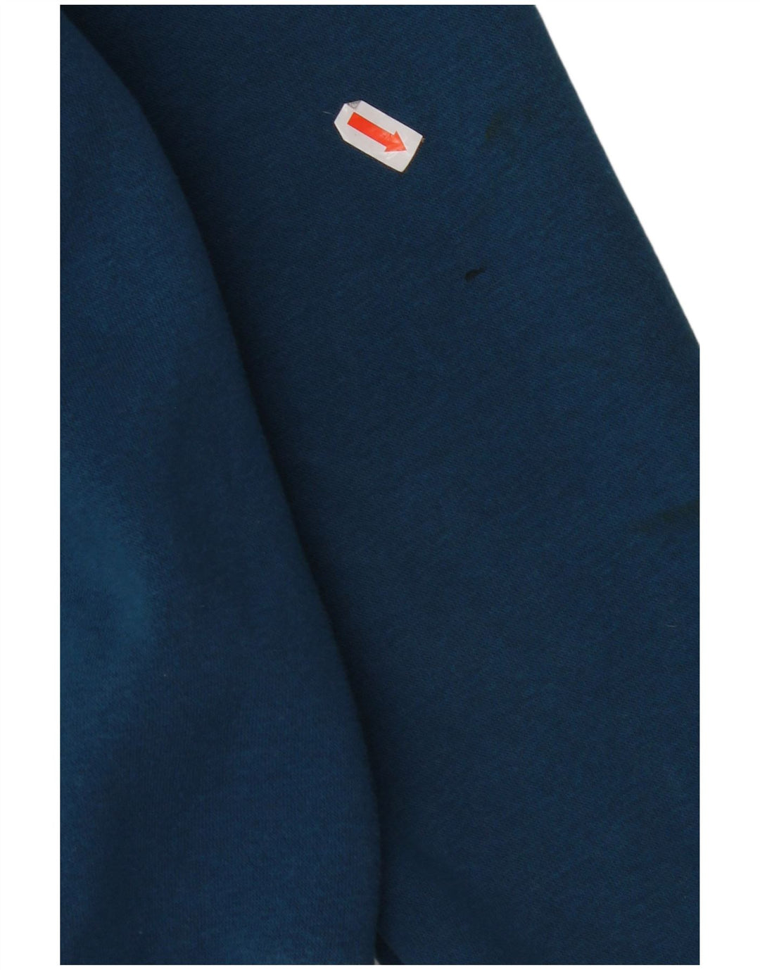 Pulover ADIDAS pentru femei, cu grafică, cu fermoar, UK 10, bumbac, albastru