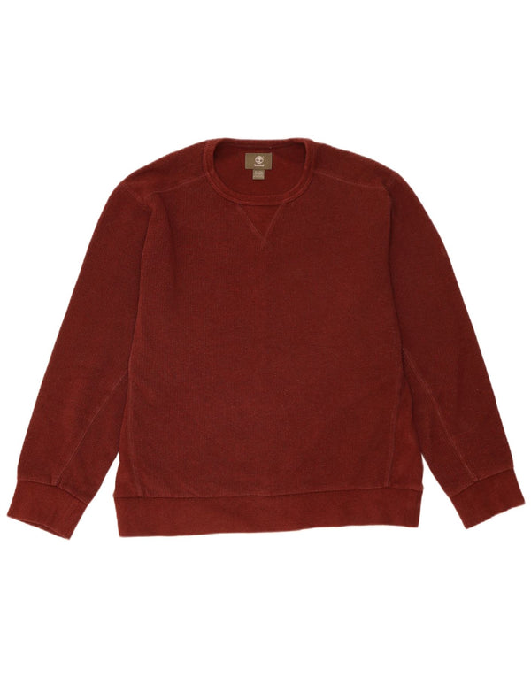 Hanorac TIMBERLAND Regular Fit Jumper XL bumbac roșu