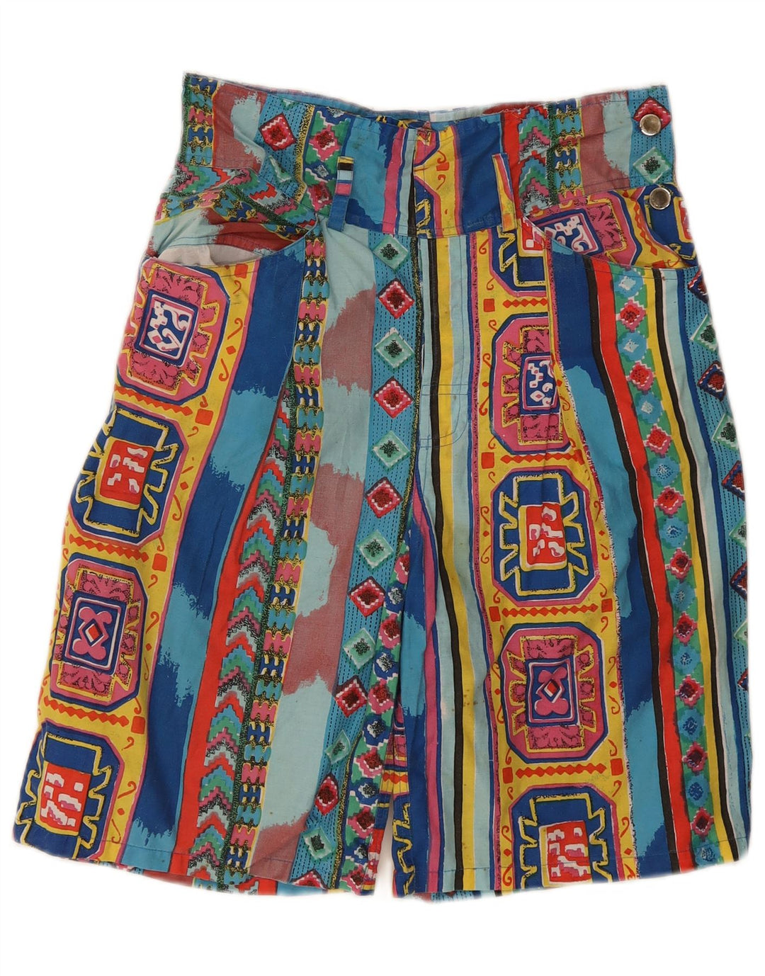 Bermude dama vintage W30 Medium Multicolor Geometric