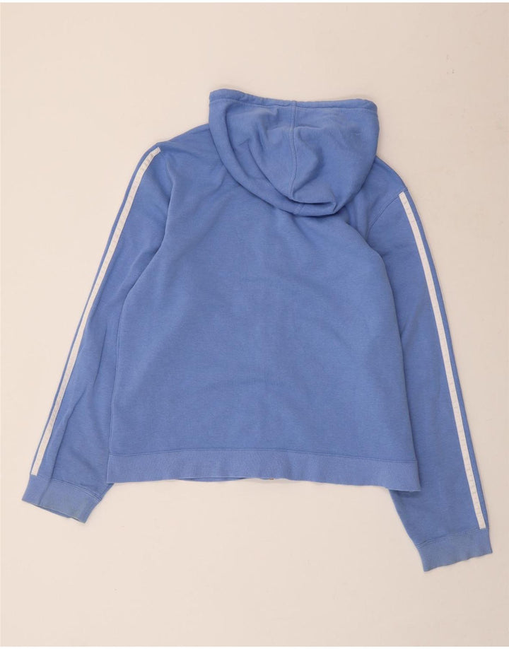 Pulover ADIDAS pentru femei, UK 18 XL, bumbac albastru