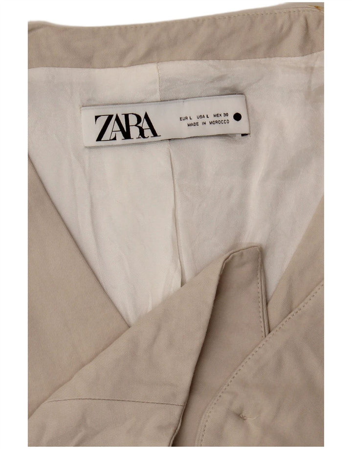 Vestă pentru femei Zara UK 14 mare, bej