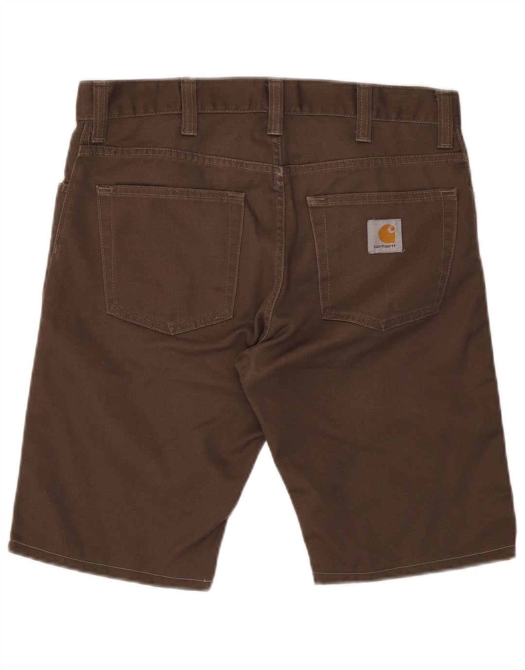 Pantaloni scurți casual pentru bărbați Carhartt W32 Poliester maro mediu