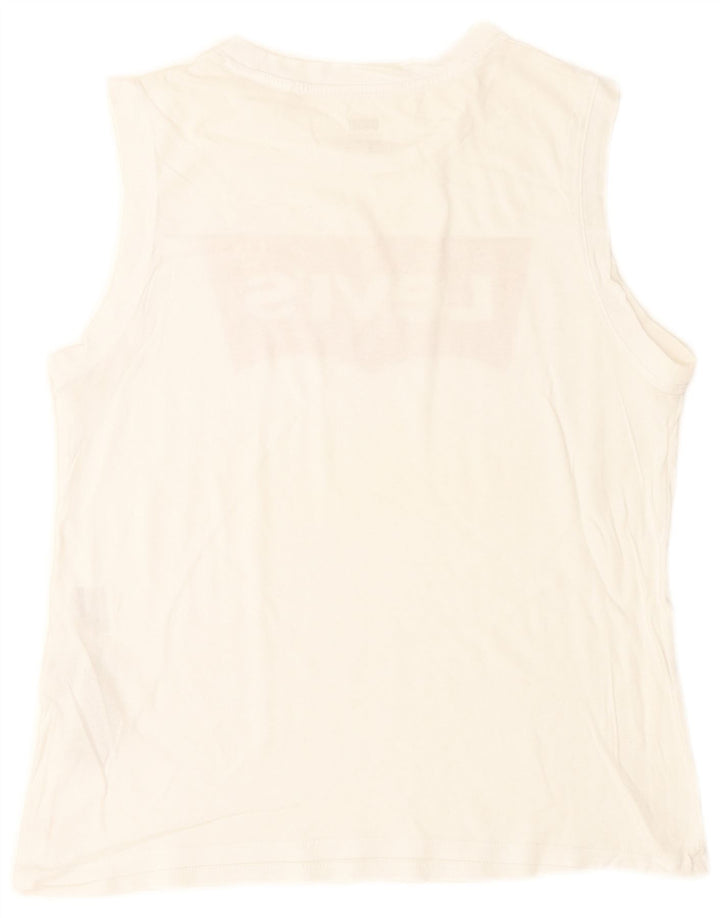 Tricou grafic pentru bărbați Levi's Top Medium White Bumbac