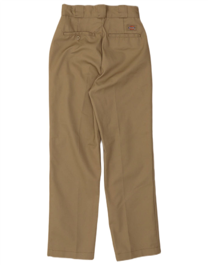 Pantaloni chino drepti pentru femei Dickies L24 L26 poliester bej