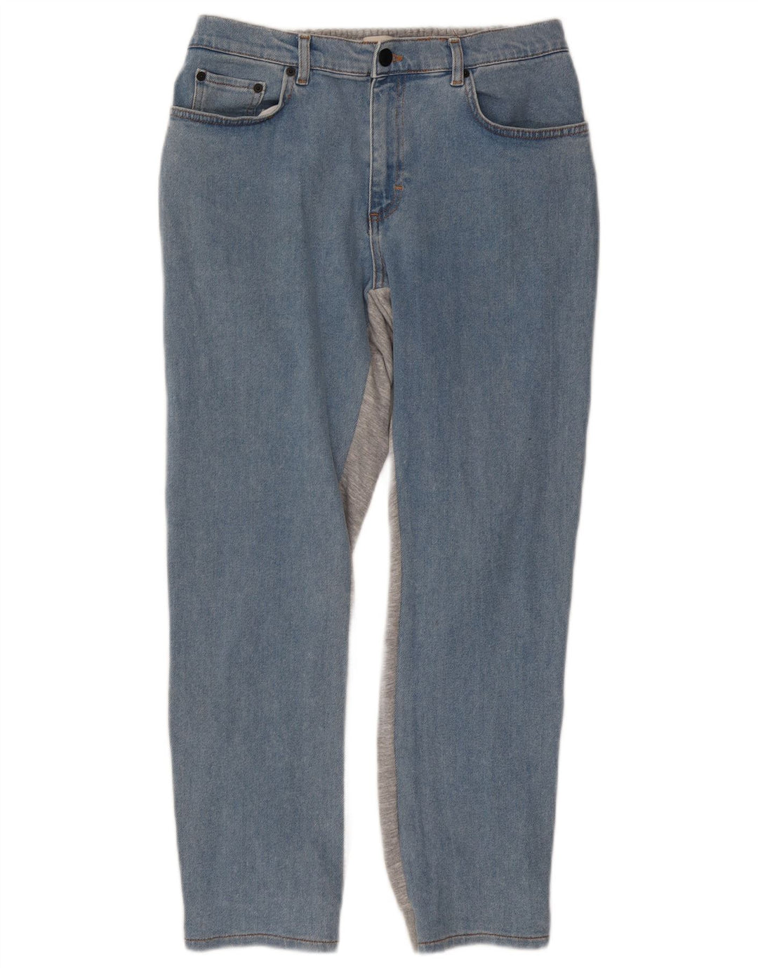 FRENCH CONNECTION Blugi subțiri pentru femei UK 12 Medium W30 L28 Blue Colorblock