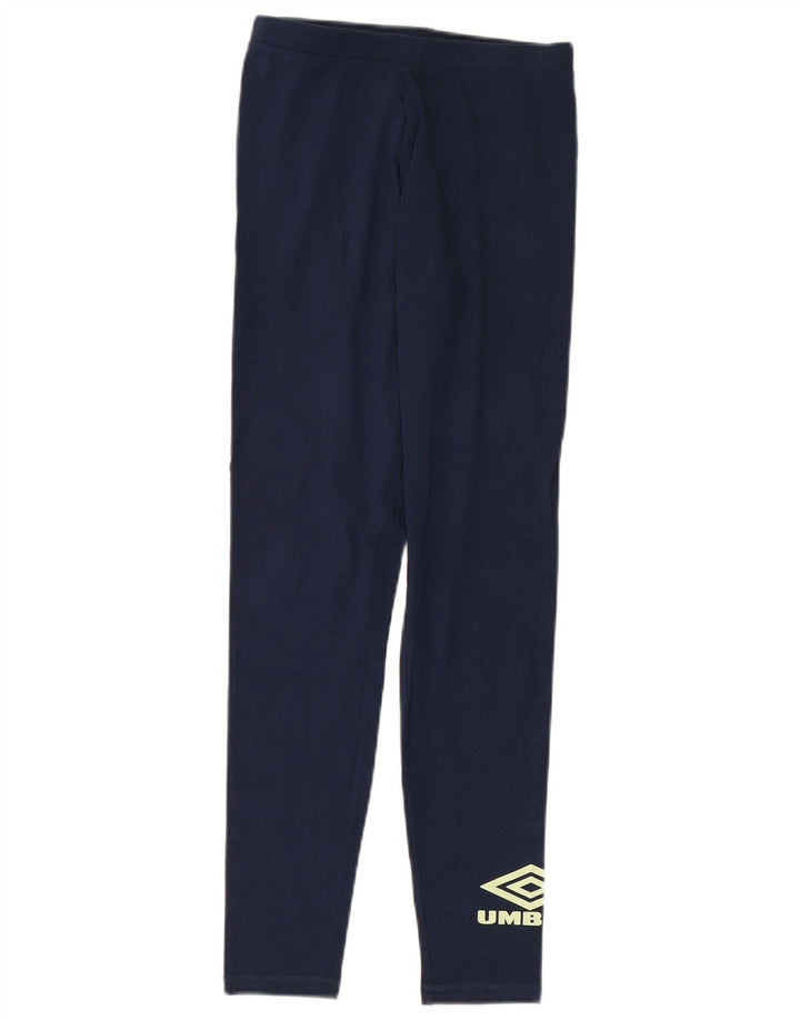UMBRO Leggings cu grafic pentru femei UK 10 Smal Bluemarin Bumbac