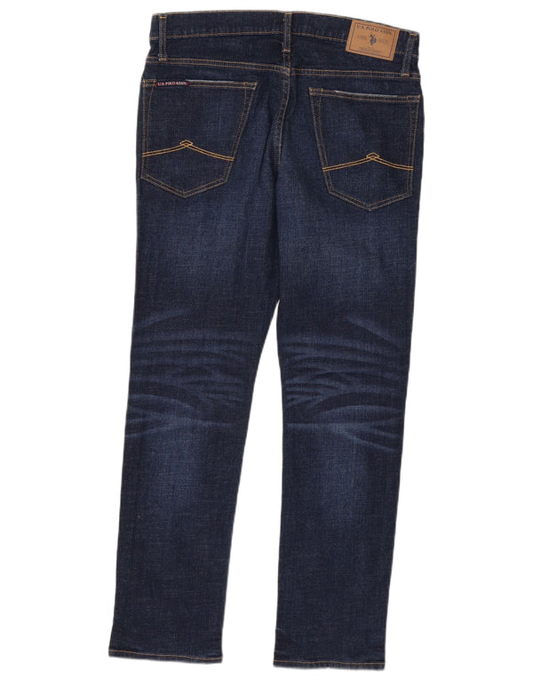 U.S. Polo Assn. Blugi drepti de damă W33 L30 bumbac bleumarin