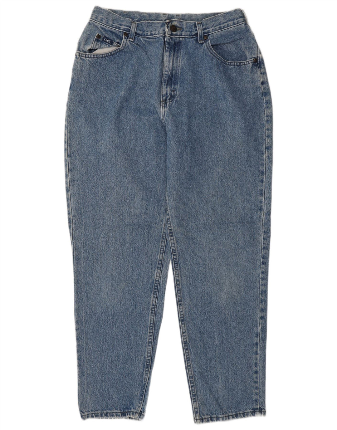 Blugi conici pentru femei Lee W30 L29 albastru
