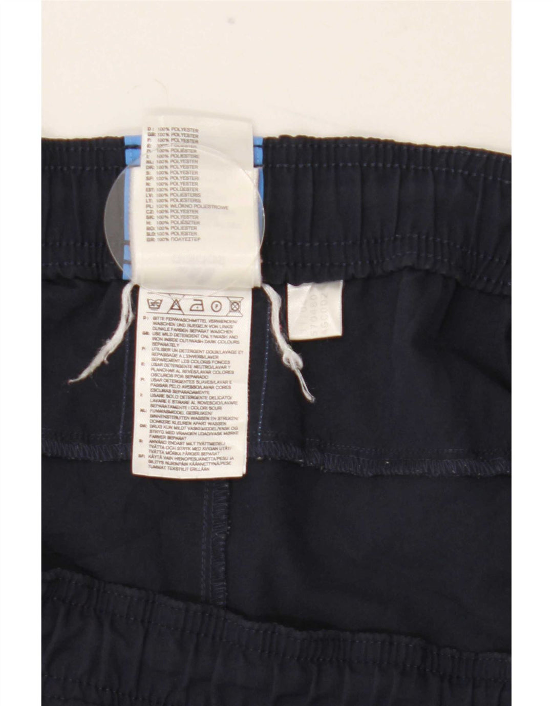 Pantaloni scurți sport pentru bărbați Adidas, mari, albastru, poliester