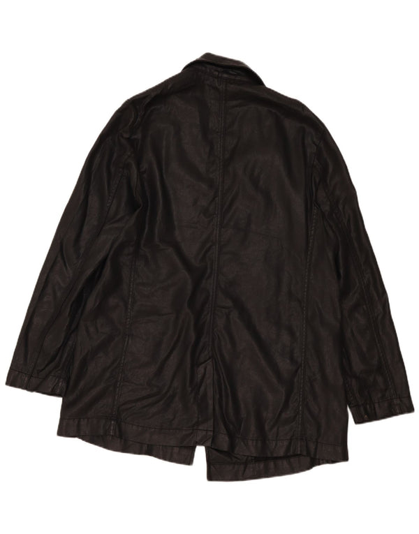 Jachetă Blazer deschisă pentru femei All Saints UK 16, lyocell mare, neagră
