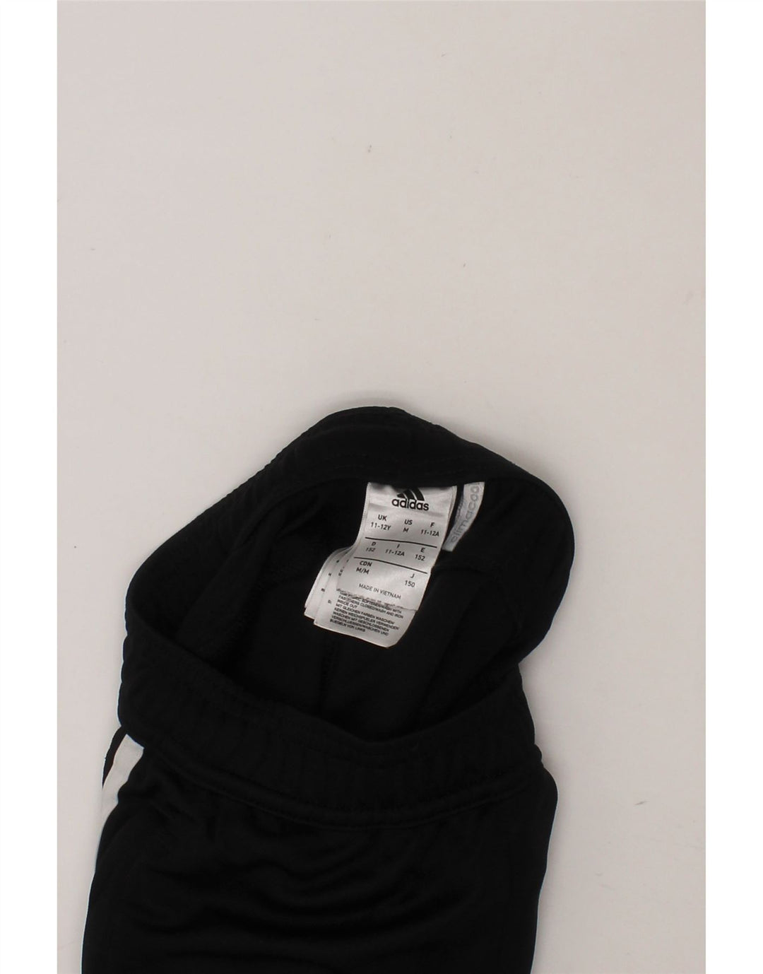 ADIDAS Boys Sport Shorts 11-12 Years  Black Polyester Vintage Adidas and Second-Hand Adidas from Messina Hembry 